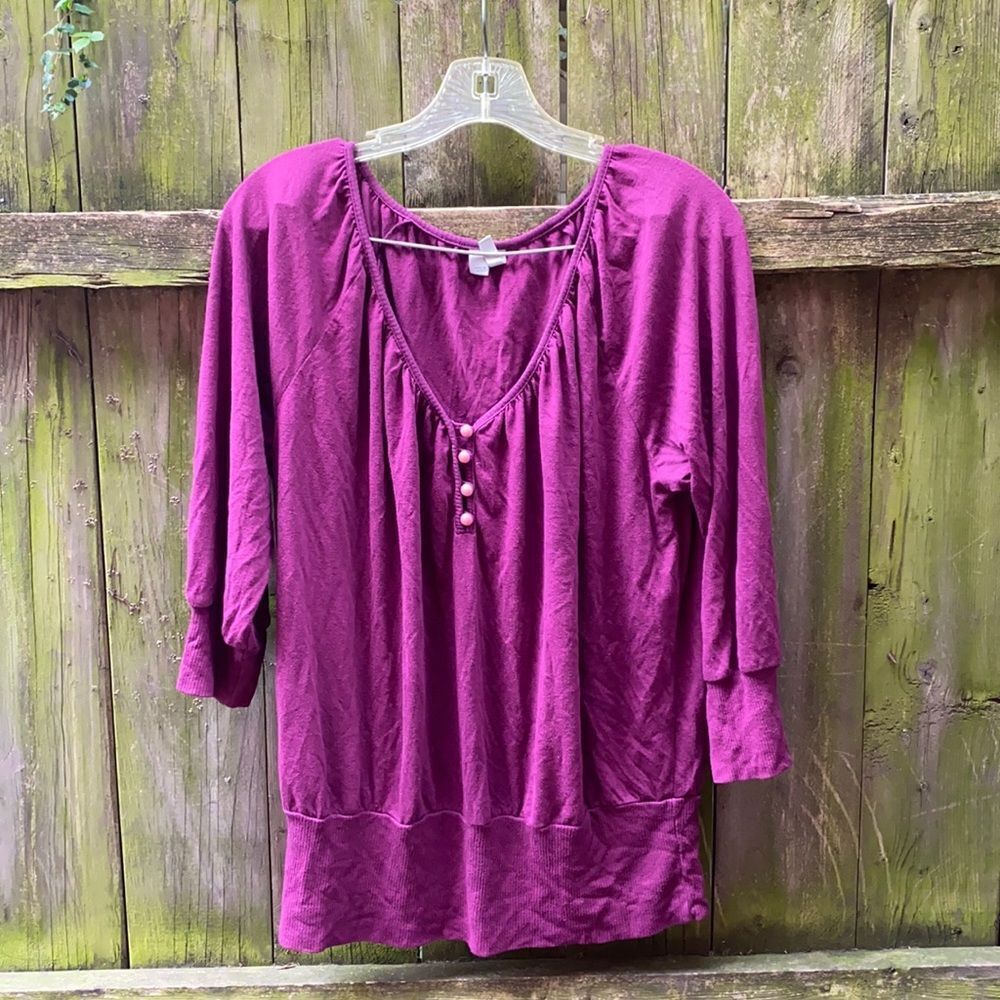 Old Navy purple top sz. L